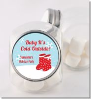 Snow Boots - Personalized Christmas Candy Jar