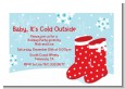 Snow Boots - Christmas Petite Invitations thumbnail