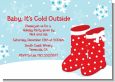 Snow Boots - Christmas Invitations thumbnail