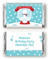 Snow Globe Winter Wonderland - Personalized Birthday Party Mini Candy Bar Wrappers thumbnail