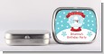 Snow Globe Winter Wonderland - Personalized Birthday Party Mint Tins thumbnail
