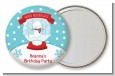 Snow Globe Winter Wonderland - Personalized Birthday Party Pocket Mirror Favors thumbnail