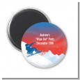 Snowboard - Personalized Birthday Party Magnet Favors thumbnail