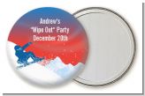 Snowboard - Personalized Birthday Party Pocket Mirror Favors