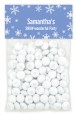 Snowflakes - Custom Birthday Party Treat Bag Topper thumbnail