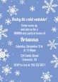 Snowflakes - Birthday Party Invitations thumbnail