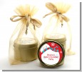 Snowman Fun - Christmas Gold Tin Candle Favors thumbnail