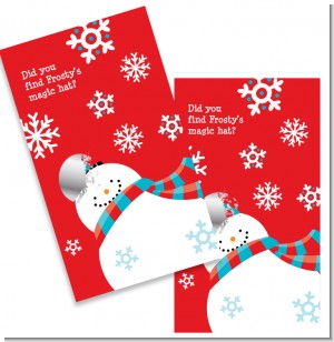 Snowman Fun - Christmas Scratch Off Game Tickets