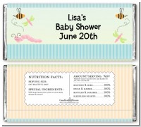 Snug As a Bug - Personalized Baby Shower Candy Bar Wrappers