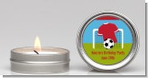 Soccer - Birthday Party Candle Favors