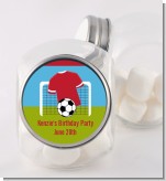 Soccer - Personalized Birthday Party Candy Jar