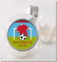 Soccer - Personalized Birthday Party Candy Jar