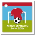 Soccer - Personalized Birthday Party Card Stock Favor Tags thumbnail