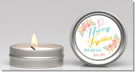 So Happy Together - Bridal Shower Candle Favors