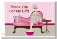 Spa Mom Pink - Baby Shower Thank You Cards thumbnail