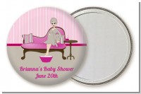 Spa Mom Pink - Personalized Baby Shower Pocket Mirror Favors
