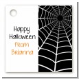 Spider - Personalized Halloween Card Stock Favor Tags thumbnail