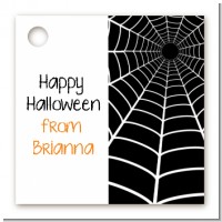 Spider - Personalized Halloween Card Stock Favor Tags