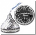 Spider Webs - Hershey Kiss Halloween Sticker Labels thumbnail