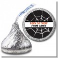 Spiders Web - Hershey Kiss Halloween Sticker Labels thumbnail