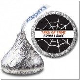 Spiders Web - Hershey Kiss Halloween Sticker Labels