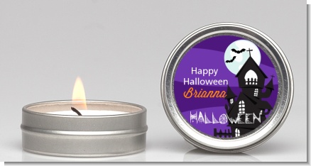 Spooky Haunted House - Halloween Candle Favors