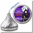 Spooky Haunted House - Hershey Kiss Halloween Sticker Labels thumbnail