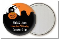 Spooky Pumpkin - Personalized Halloween Pocket Mirror Favors