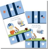Sports Baby Asian - Baby Shower Scratch Off Game Tickets