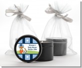 Sports Baby African American - Baby Shower Black Candle Tin Favors