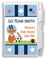 Sports Baby African American - Baby Shower Personalized Notebook Favor thumbnail