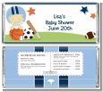 Sports Baby Asian - Personalized Baby Shower Candy Bar Wrappers thumbnail