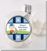 Sports Baby Asian - Personalized Baby Shower Candy Jar