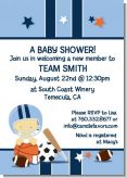 Sports Baby Asian - Baby Shower Invitations