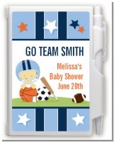 Sports Baby Asian - Baby Shower Personalized Notebook Favor