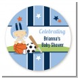 Sports Baby Caucasian - Personalized Baby Shower Table Confetti thumbnail