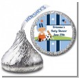 Sports Baby Hispanic - Hershey Kiss Baby Shower Sticker Labels thumbnail