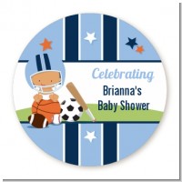 Sports Baby Hispanic - Personalized Baby Shower Table Confetti