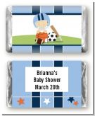 Sports Baby Caucasian - Personalized Baby Shower Mini Candy Bar Wrappers Sports Baby Caucasian - Personalized Baby Shower Mini Candy Bar Wrappers