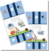 Sports Baby Caucasian - Baby Shower Scratch Off Game Tickets