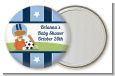 Sports Baby African American - Personalized Baby Shower Pocket Mirror Favors thumbnail