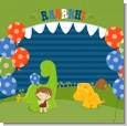 Dinosaur and Caveman Birthday Party Theme thumbnail