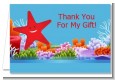 Starfish - Birthday Party Thank You Cards thumbnail