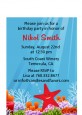 Starfish - Birthday Party Petite Invitations thumbnail