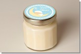Over The Moon Boy - Baby Shower Personalized Candle Jar