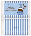1st Birthday Topsy Turvy Blue Cake - Personalized Popcorn Wrapper Birthday Party Favors thumbnail
