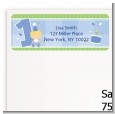 1st Birthday Boy - Birthday Party Return Address Labels thumbnail