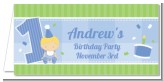 1st Birthday Boy - Personalized Birthday Party Place Cards