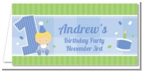 1st Birthday Boy - Personalized Birthday Party Place Cards