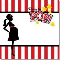 Ready To Pop Baby Shower Theme